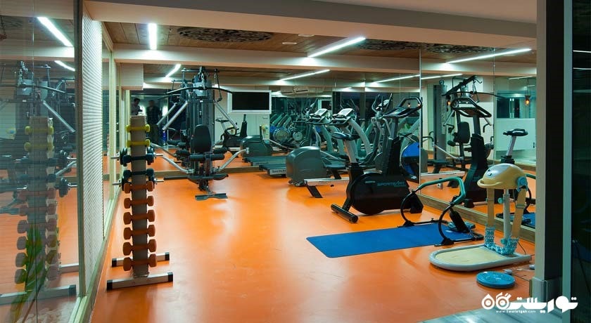 سالن بدنسازی هتل یاسماک سلطان